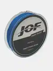 Белый леска рыболовна, плетёный шнур для рыбалки JOF , длина 100 м