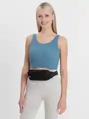 Черный спортивная сумка на пояс, унисекс