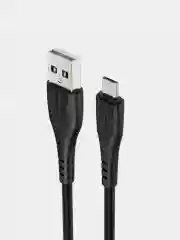 Кабель для зарядки и передачи данных Borofone BX37 Wieldy, до 3А, 3 варианта разъёма, 1 м