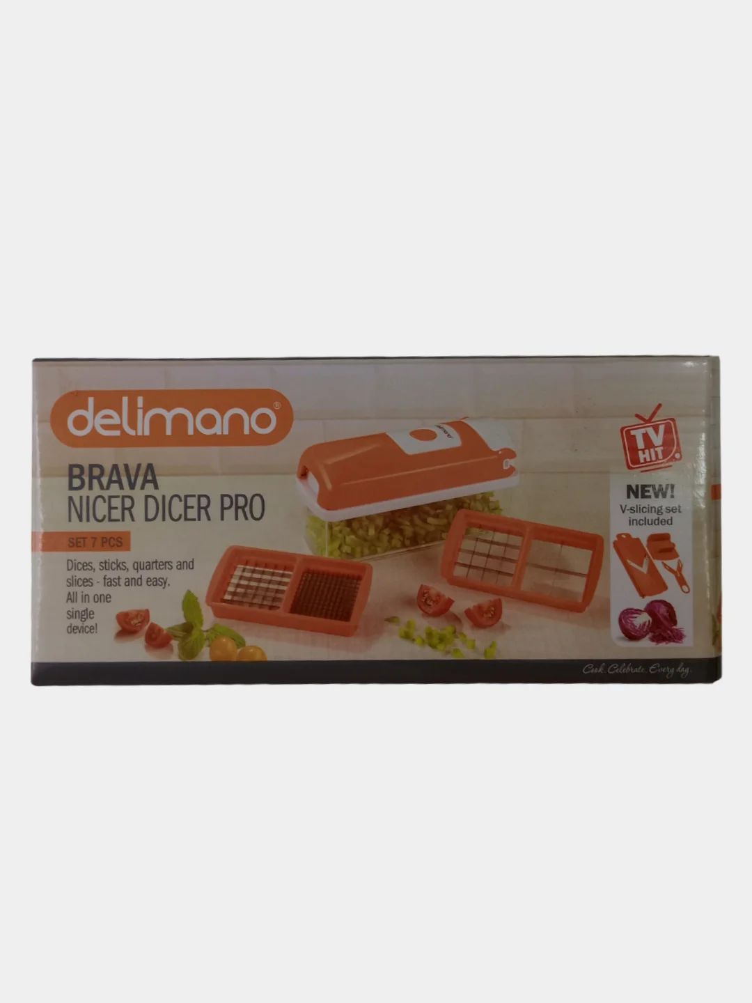 Мультирезка Делимано Delimano Brava Nicer Dicer Pro 5 в 1
