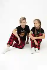 Зеленый пижама для мальчика, домашний комплект, Утенок