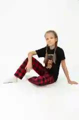 Зеленый пижама для мальчика, домашний комплект, Утенок