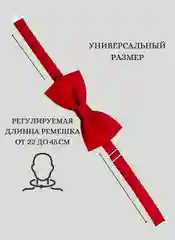 Бабочка красная классическая