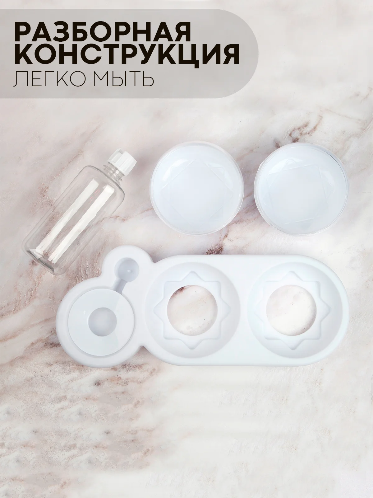 Миска для корма кошек и собак КАРТОФАН пластиковая, на подставке с автопоилкой, 4 вида