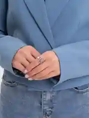 Серебряный кольцо "Дракон"