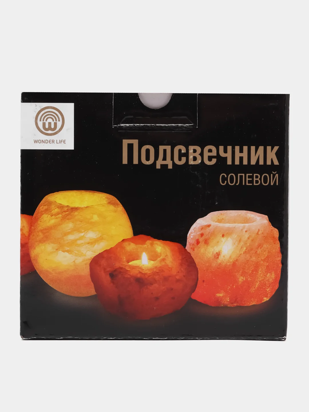 Подсвечник соляной Wonder Life "Сердце" 700-1000 г