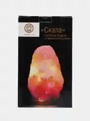 Солевая лампа Wonder Life "Скала" 3-4 кг, красная соль