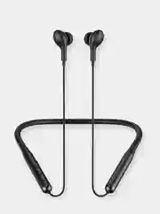 Черный наушники спортивные беспроводные, с креплением на шею, Bluetooth гарнитура, для спорта