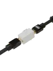 Белый переходник (соединитель) HDMI (мама) - HDMI (мама) HDMI F - F, белый