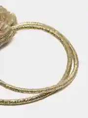 Золотой резинка для волос блестящая