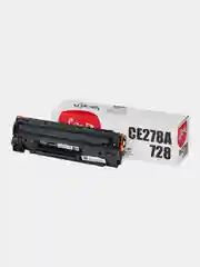 Картридж CE278A/CRG728 для HP, Canon, лазерный, черный, 2100 страниц, Sakura
