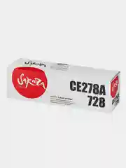 Картридж CE278A/CRG728 для HP, Canon, лазерный, черный, 2100 страниц, Sakura