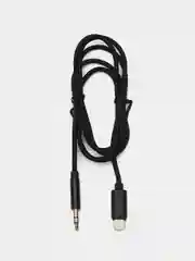 Черный кабель-переходник AUX Lightning, 3,5 мм, Jack, 1 м, GL060