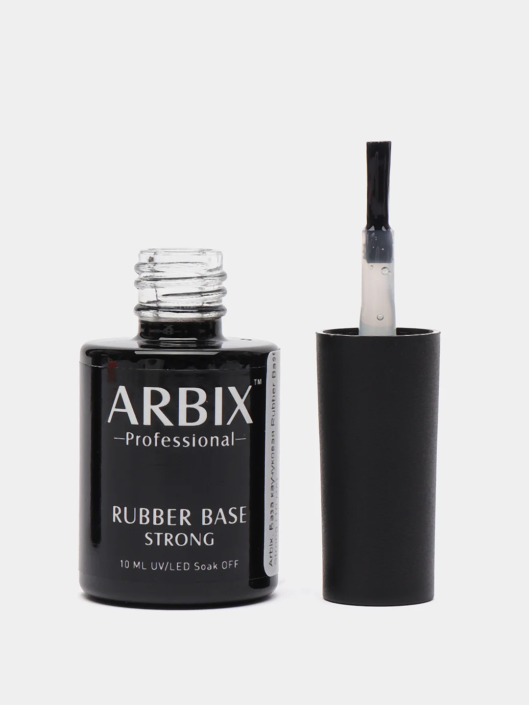 Arbix, набор: база Rubber Base Strong и топ без липкости No Wipe Top Brilliant Shine
