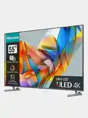 Телевизор QLED Hisense 55" 55U6KQ, UHD 4K Smart TV/Wi-Fi/Bluetooth