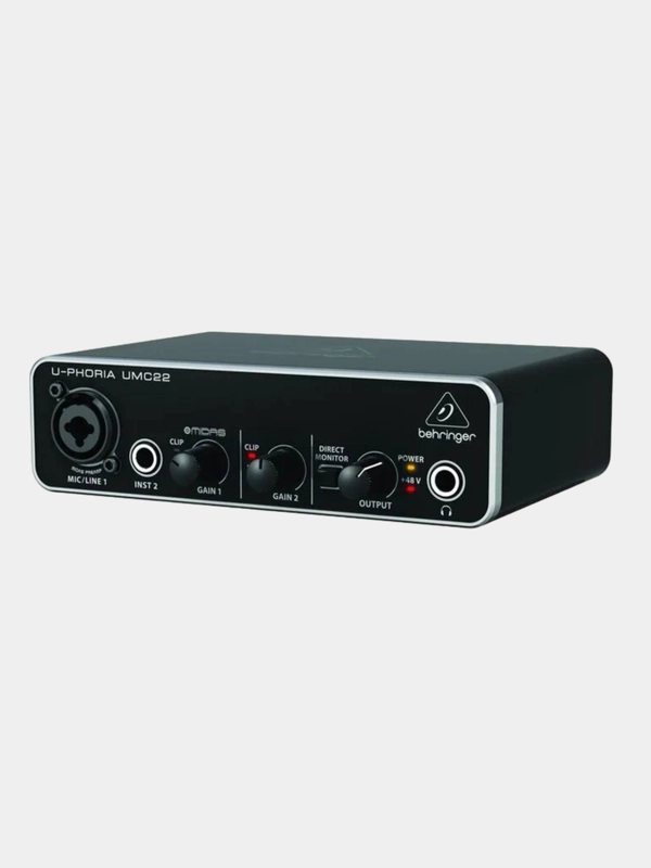 Внешняя звуковая карта BEHRINGER UMC22