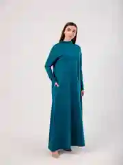 Платье женское длинное, макси, свободное, мусульманское, закрытое, длинный рукав