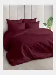 Постельное белье 1,5 сп / 2 спальное / евро / семейный Поплин ivSubelIa "Бордо", 70x70