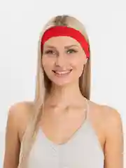 Красный спортивная эластичная повязка на голову  спорта и  для умывания