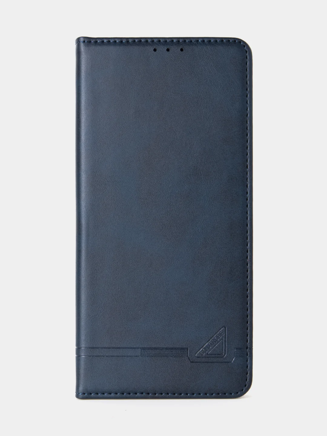 Черный чехол-книжка для Xiaomi Redmi Note 13 Pro (4G) / Poco M6 Pro 4G из высококачественной кожи
