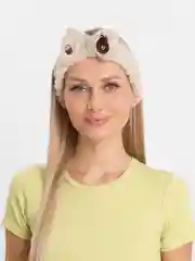 Песочный хаки повязка на голову, повязка для макияжа, супер мягкая повязка для умывания
