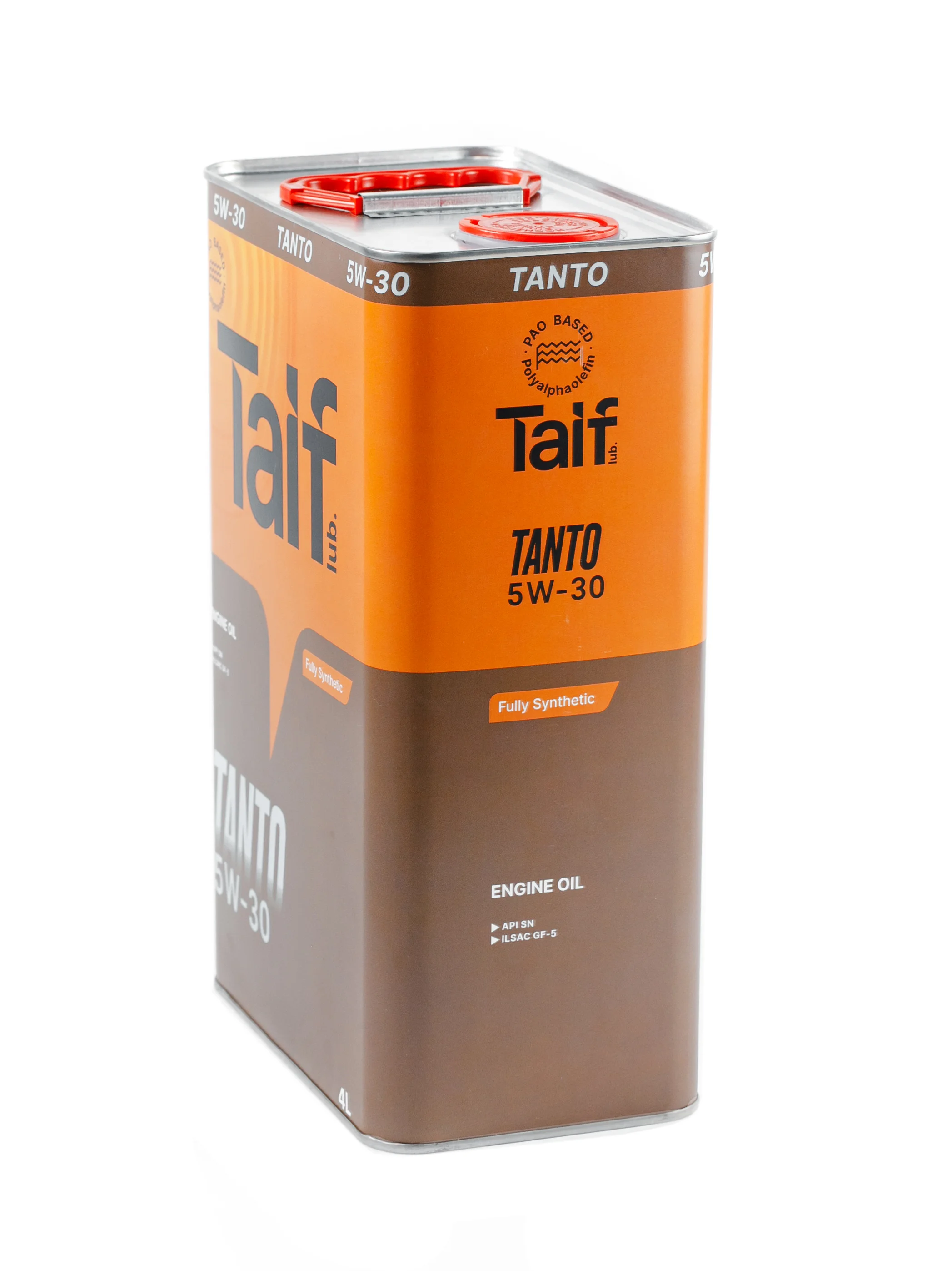 TAIF Tanto, 5W-30, Масло моторное, Синтетическое, 4 л, ПАО, SN, GF-5