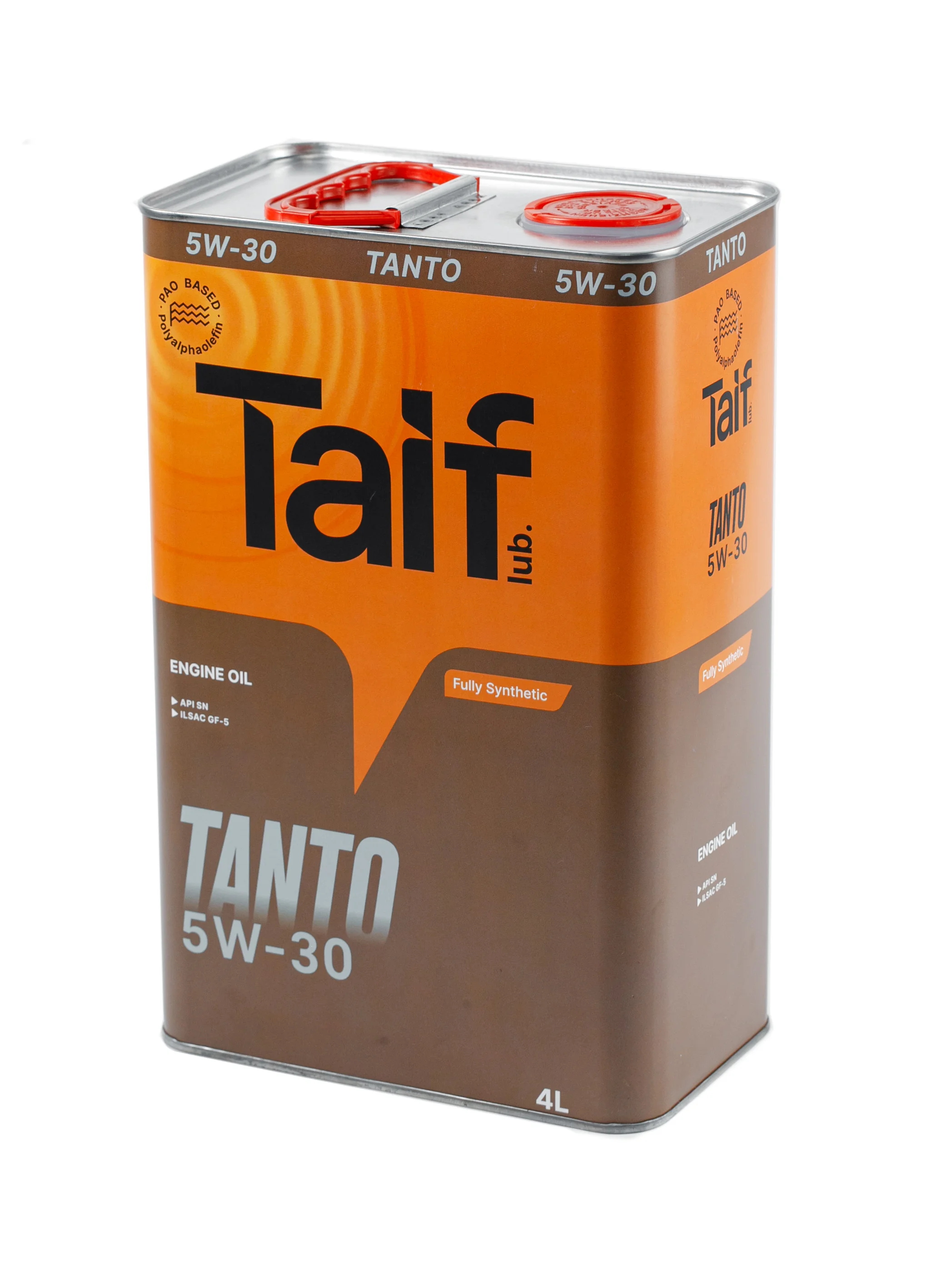 TAIF Tanto, 5W-30, Масло моторное, Синтетическое, 4 л, ПАО, SN, GF-5
