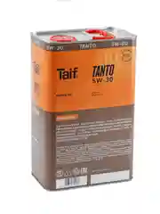 TAIF Tanto, 5W-30, Масло моторное, Синтетическое, 4 л, ПАО, SN, GF-5