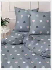 Комплект постельного белья, 1,5 спальный, 2-х спальный, евро, семейный, 9336