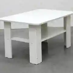 Кремовый стол журнальный Респект