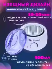 Воскоплав баночный для депиляции Pro Wax 100, с терморегулятором