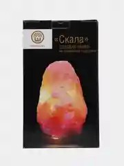Солевая лампа Wonder Life "Скала", 4-6 кг, с диммером, красная соль