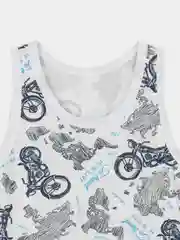 Зеленый майка для мальчиков