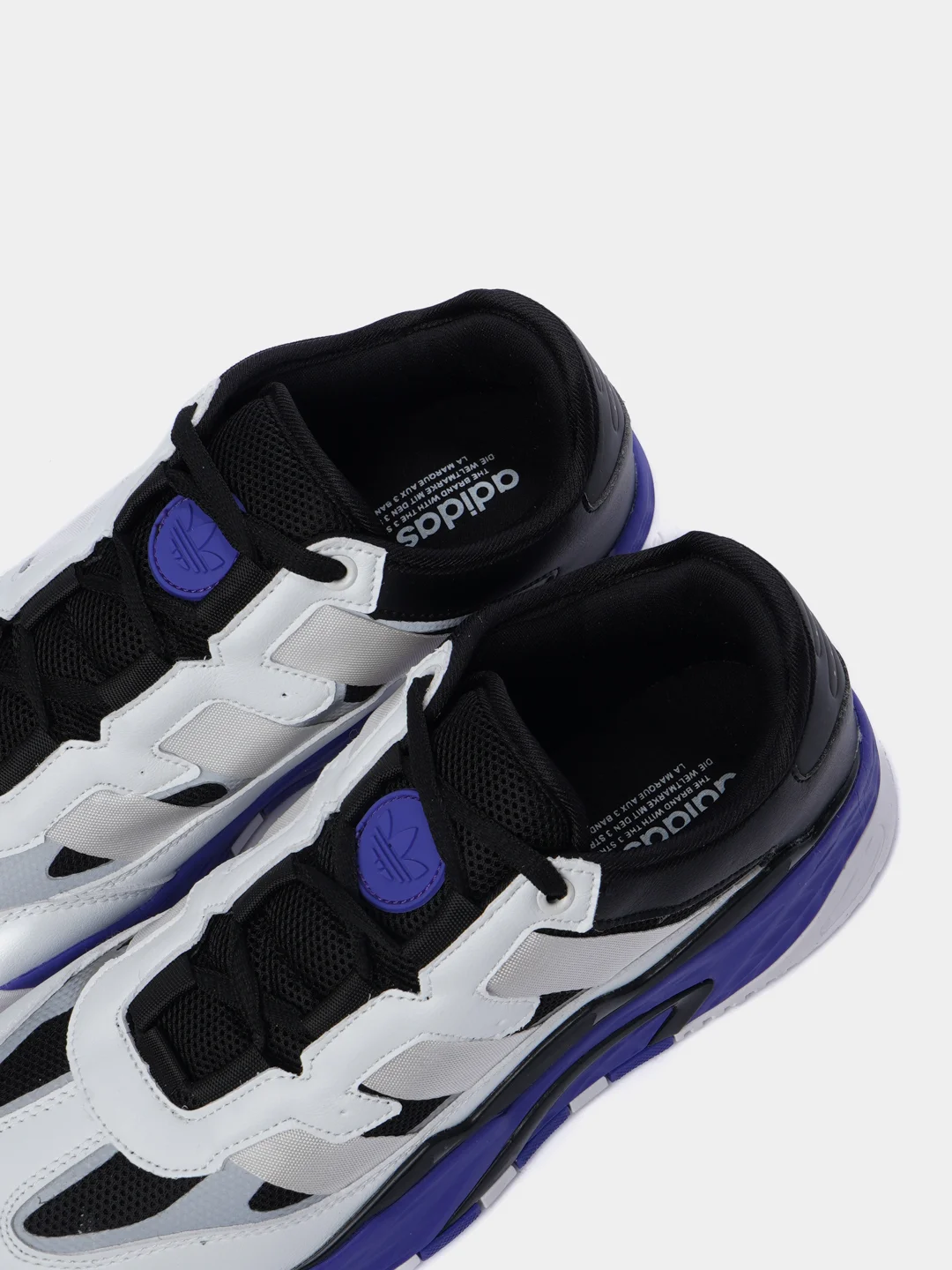 Фиолетовый кроссовки мужские с логотипом Adidas Niteball