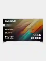 Телевизор QLED Hyundai, 55", H-LED55QBU7500