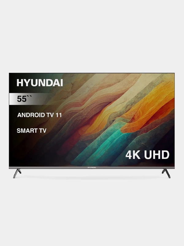 Телевизор LED Hyundai, 55", H-LED55BU7006