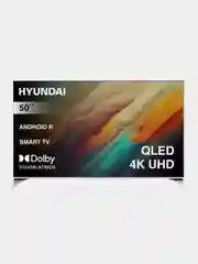 Телевизор QLED Hyundai, 50", H-LED50QBU7500