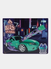 3D ручка Luazon Comics, дисплей, работа с пластиком ABS и PLA, пластик в комплекте