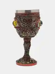 Багровый бокал для вина/пивной стальной, металлический