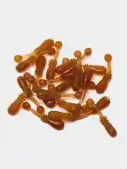 Коричневый приманка силиконовая для микроджига Whitebait