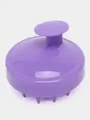 Фиолетовый массажная щетка для мытья волос и кожи головы, массажер для головы и тела, расческа