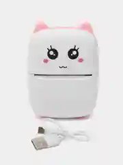 Бирюзовый мини принтер, портативный термопринтер Bluetooth, термобумага, подарок для детей