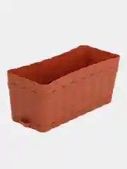 Белый ящик для растений с поддоном, балконный ящик, кашпо для цветов, ящик для рассады 6 л