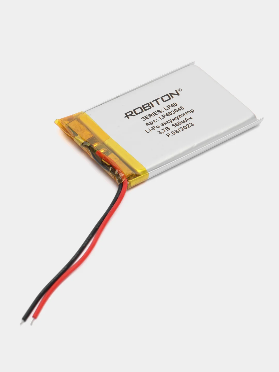 Аккумулятор ROBITON LP403048 3.7В, 560 мАч