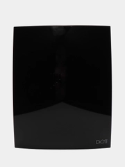 Вытяжной вентилятор 100 бесшумный с клапаном черный в кухню ванную BREEZE 4C Obsidian