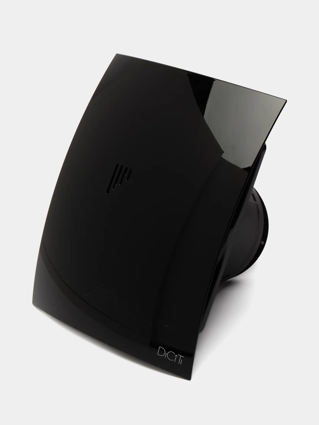 Вытяжной вентилятор 100 бесшумный с клапаном черный в кухню ванную BREEZE 4C Obsidian