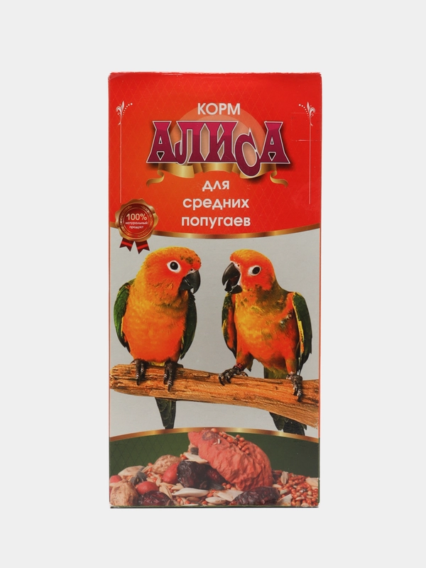 Корм для средних попугаев, 450гр