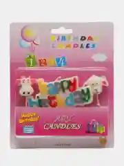 Свечи С Днем рождения 5х10 см