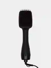 Фен-щётка Luazon LFS-01, 1600 Вт, 3 скорости, 1 насадка, чёрно-розовая