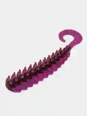 Индиго силиконовые приманки твистер, 9 см, 5 штук в упаковке